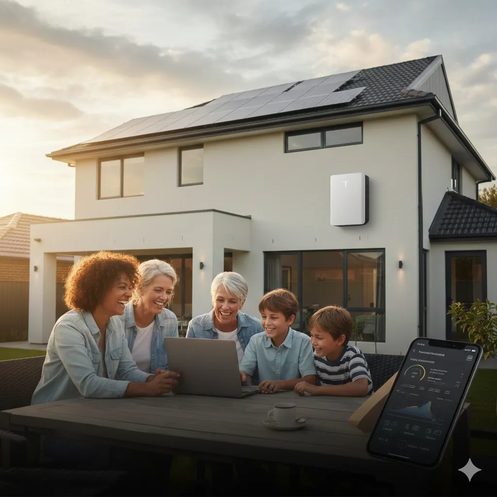 Solar Installers on Roof